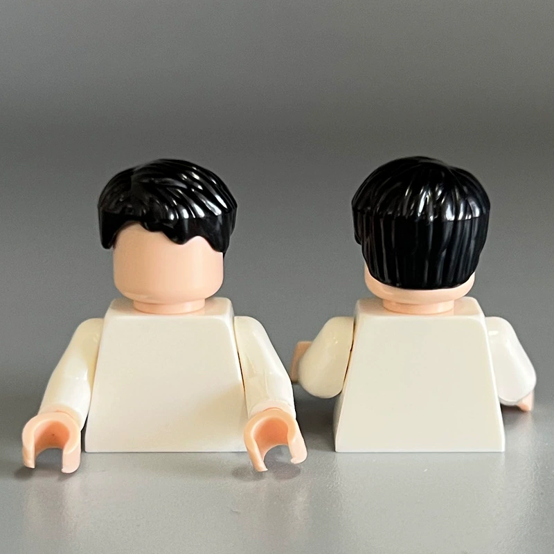 Игрушка Lego аксессуары для мини‑фигурок — набор мелких деталей DIY, разноцветные причёски