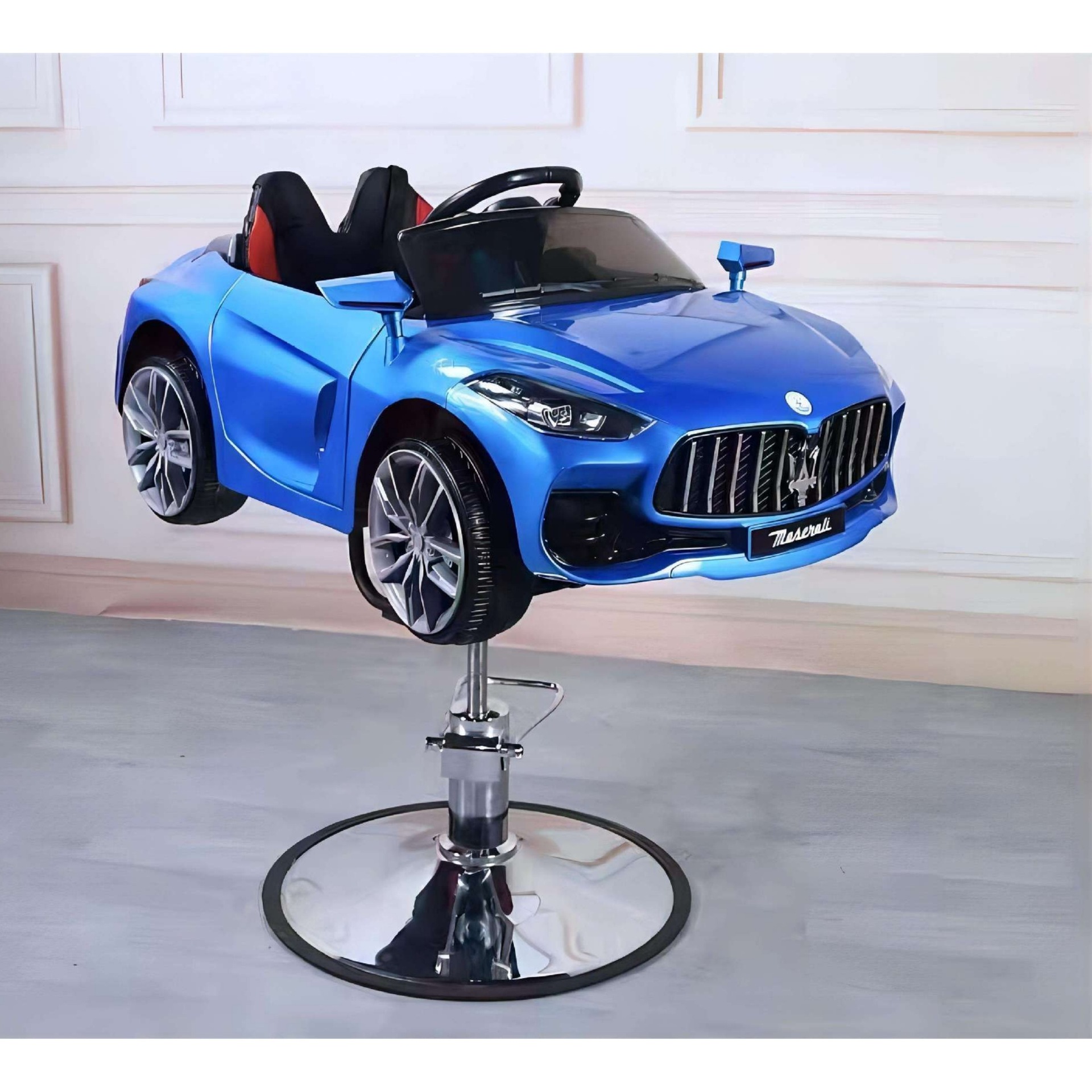Silla de peluquería transfronteriza para niños silla de cabello giratoria silla de elevación salón de peluquería multifuncional asiento de automóvil de dibujos animados al por mayor image 9