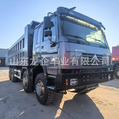 Cross-Border Howo Dump Truck 420 Horsepower 8X4 Dump Truck Export Sand and Gravel Engineering Garbage Cargo Transport Vehicle