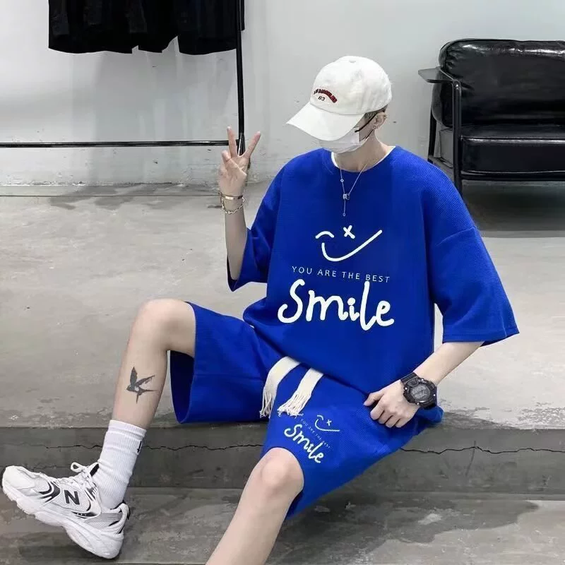 Tide, летние шорты, брюки для отдыха, oversize, свободный прямой крой