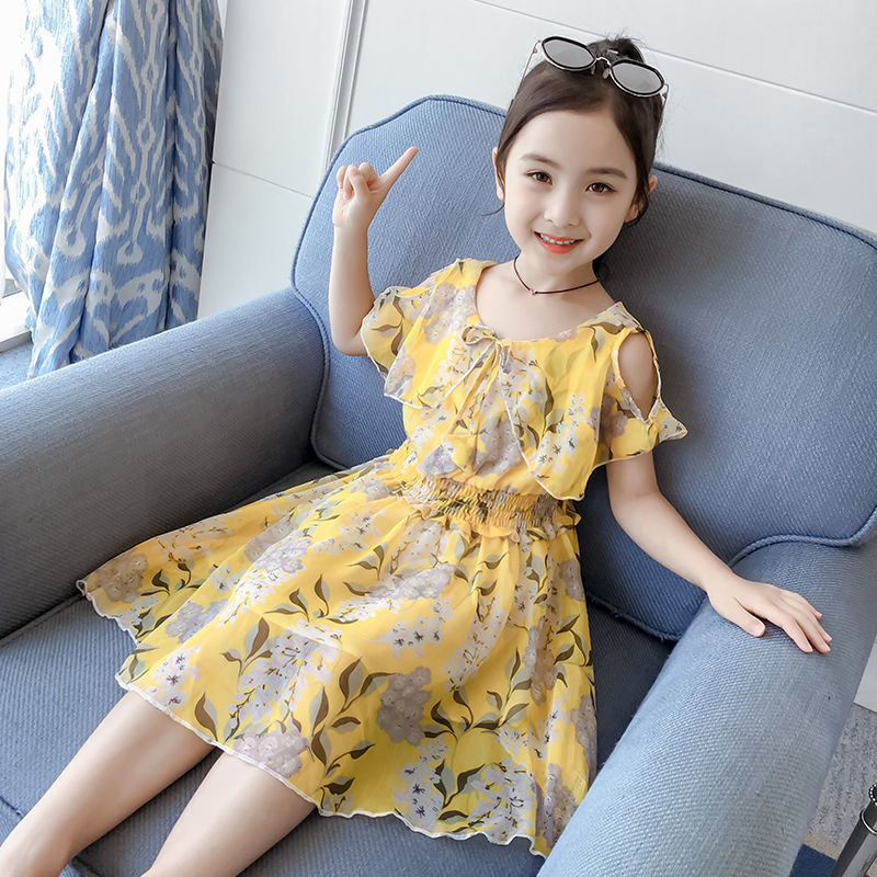 Summer shiffon dress