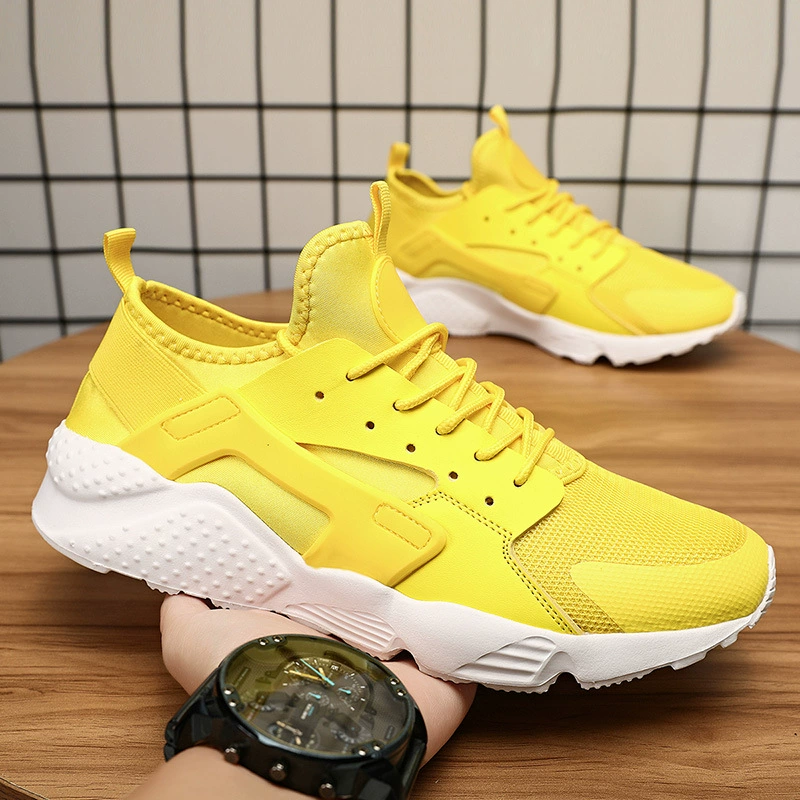 Трансграничные кроссовки Four Seasons Сетчатая повседневная обувь Корейская обувь для пар Кроссовки для бега Одиночная обувь Мужская обувь Amazon