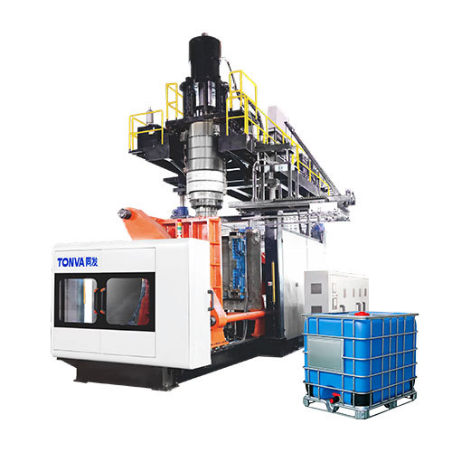 Máquina de moldeo por soplado multicapa IBC tonelada para producir equipos de moldeo por soplado de extrusión hueco de barril de plástico de 1000L tonelada
