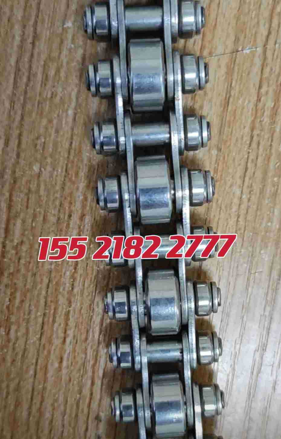 不锈钢倍速链条08BS-27-16-C  08BS 12BS 16BS侧滚轮顶滚轮链条