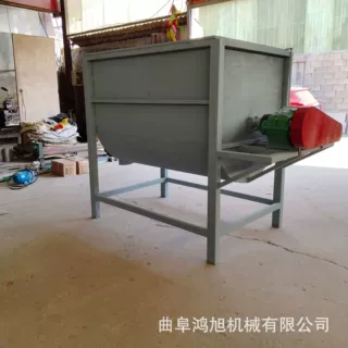 卧式干湿两用拌料机器 多功能干粉搅拌机 小型石膏砂浆混料设备