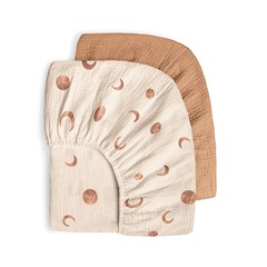 新生児ベッド用品幼稚園の結合ベッドカバークロスボーダー2点セットしわ布乳児ベッドカバー二重綿糸