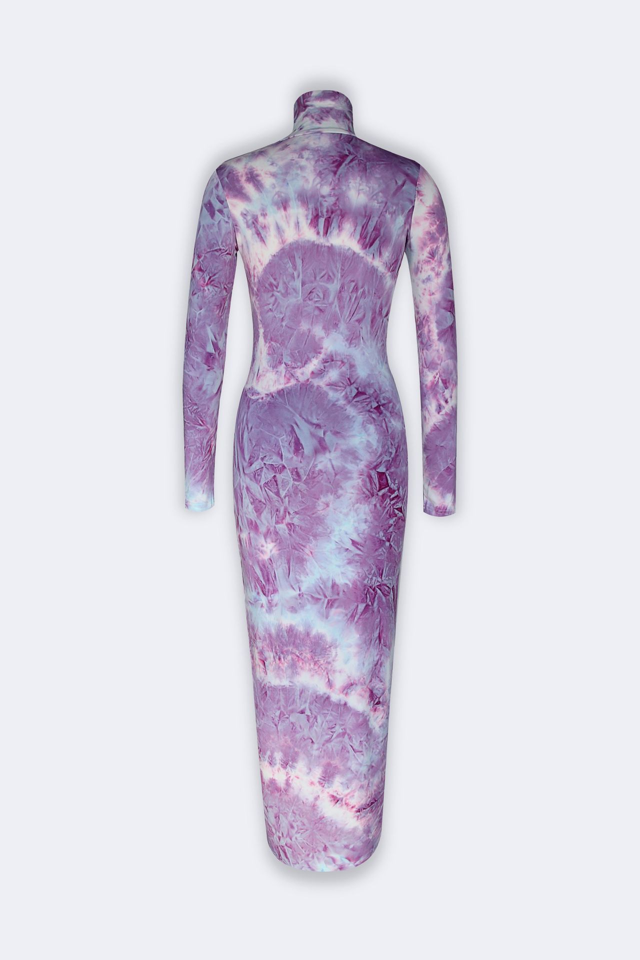 slim high-necked tie-dye dress NSLM29001