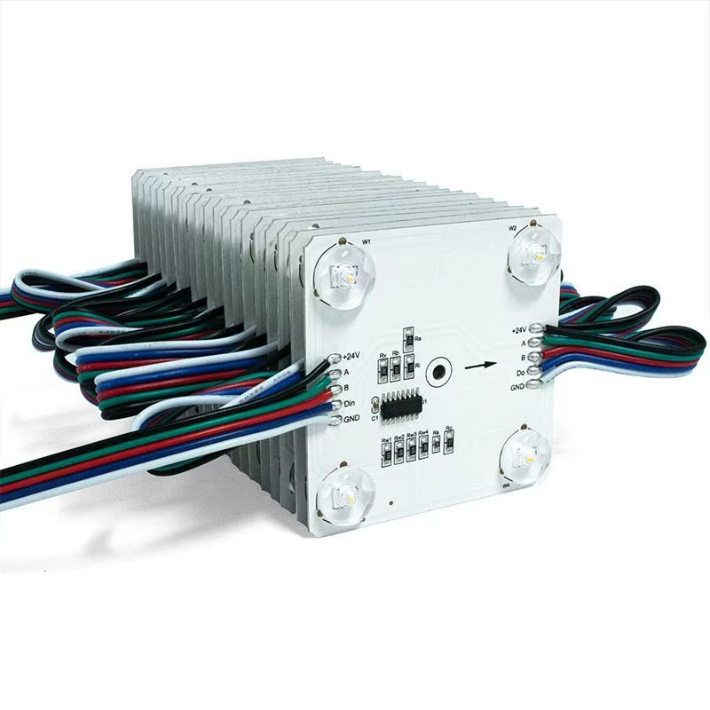 Одноканальная подсветка, DMX512 24В рассеянное отражение монохромного блока света