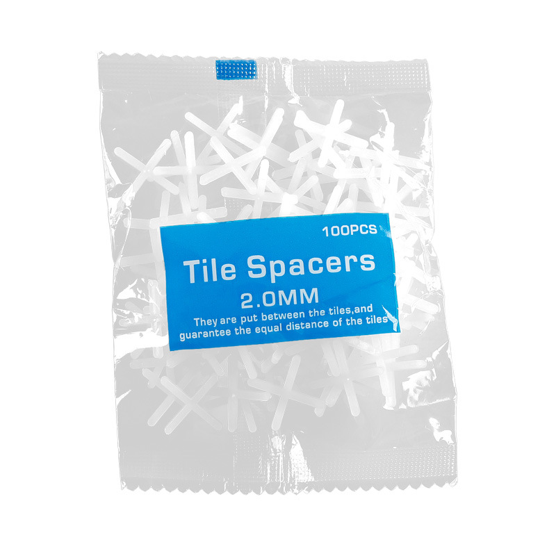 Cruz del azulejo 1,5/2mm3mm pavimentación azulejo de piso Cruz tarjeta de plástico caucho grano costura clip de retención localizador