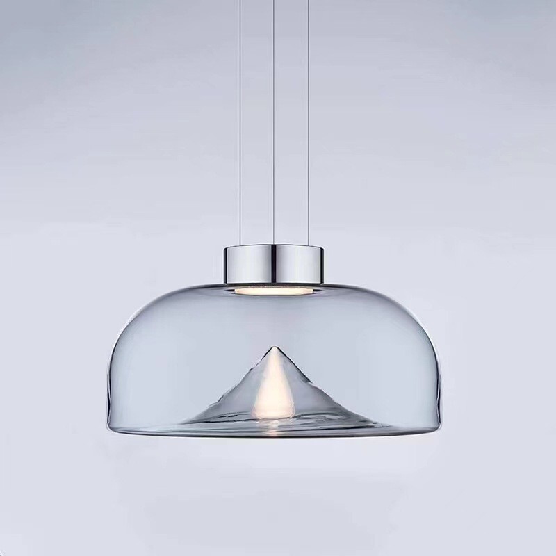 Modern Minimalist Designer Personality Creative Iceberg Exquisite Bar Restaurant Chandelier Bedside Lamp Nordic Small Chandelier
