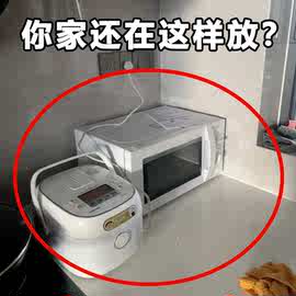 厨房微波炉置物架烤箱电饭煲台面多功能架一体铁艺多层浴缸置物架