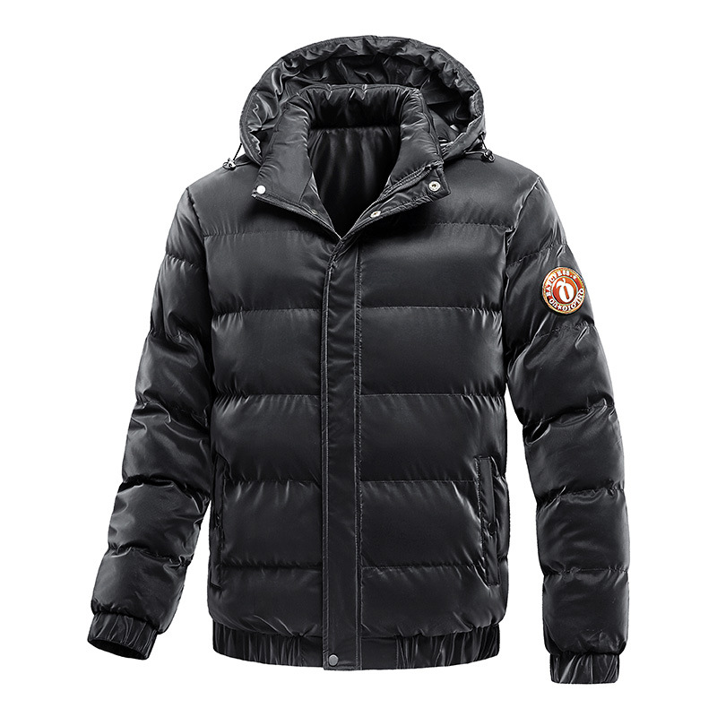 Automne hiver épais et même style pain unisexe couple hommes manteau veste en coton_voghion.com