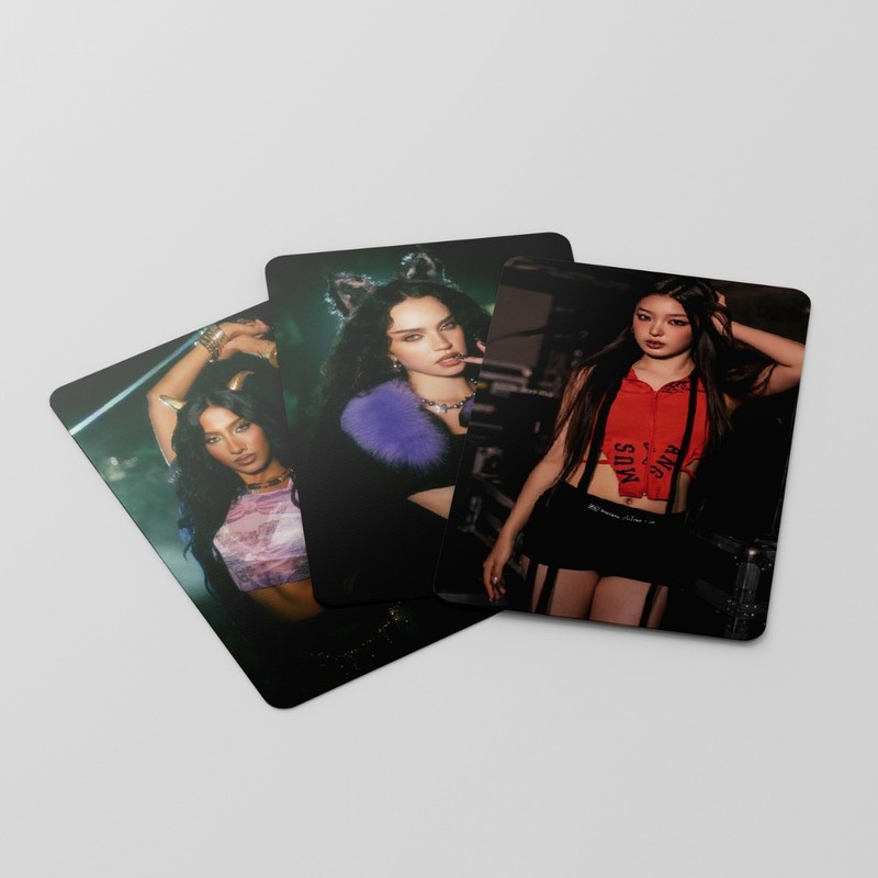 现货55张KATSEYE小卡SOPHIA MEGAN DANIELA LOMO卡自印周边小卡|undefined
