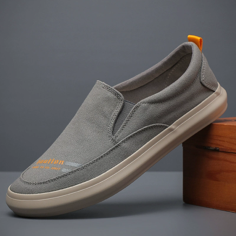 Новые мужские парусиновые кроссовки Baoda, повседневная обувь 23048