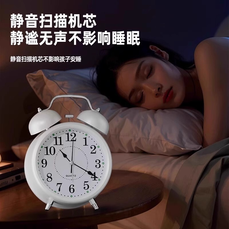 闹钟学生专用起床闹钟2025新款强力叫醒高中初中儿童学习机械时钟|undefined