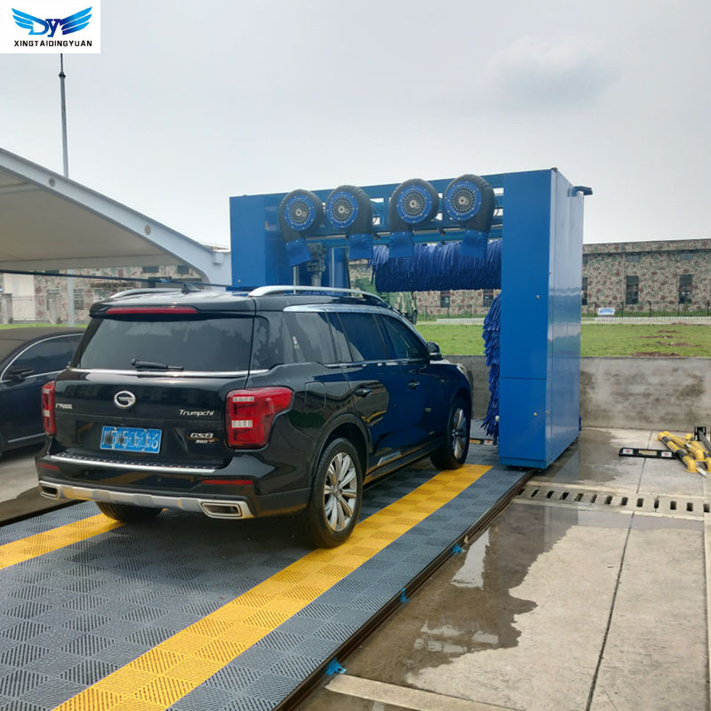 Máquina de limpieza sin fricción, máquina de lavado de automóviles por computadora automática móvil, equipo de lavado de automóviles de autoservicio para lavado de automóviles comercial