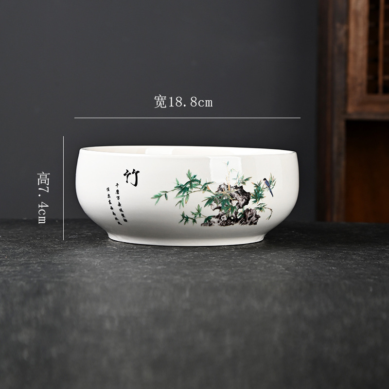 Cuenco de nenúfares, flores de cobre, macetas especiales con paletas, utensilios hidropónicos de cerámica, macetas grandes para el hogar, liquidación al por mayor