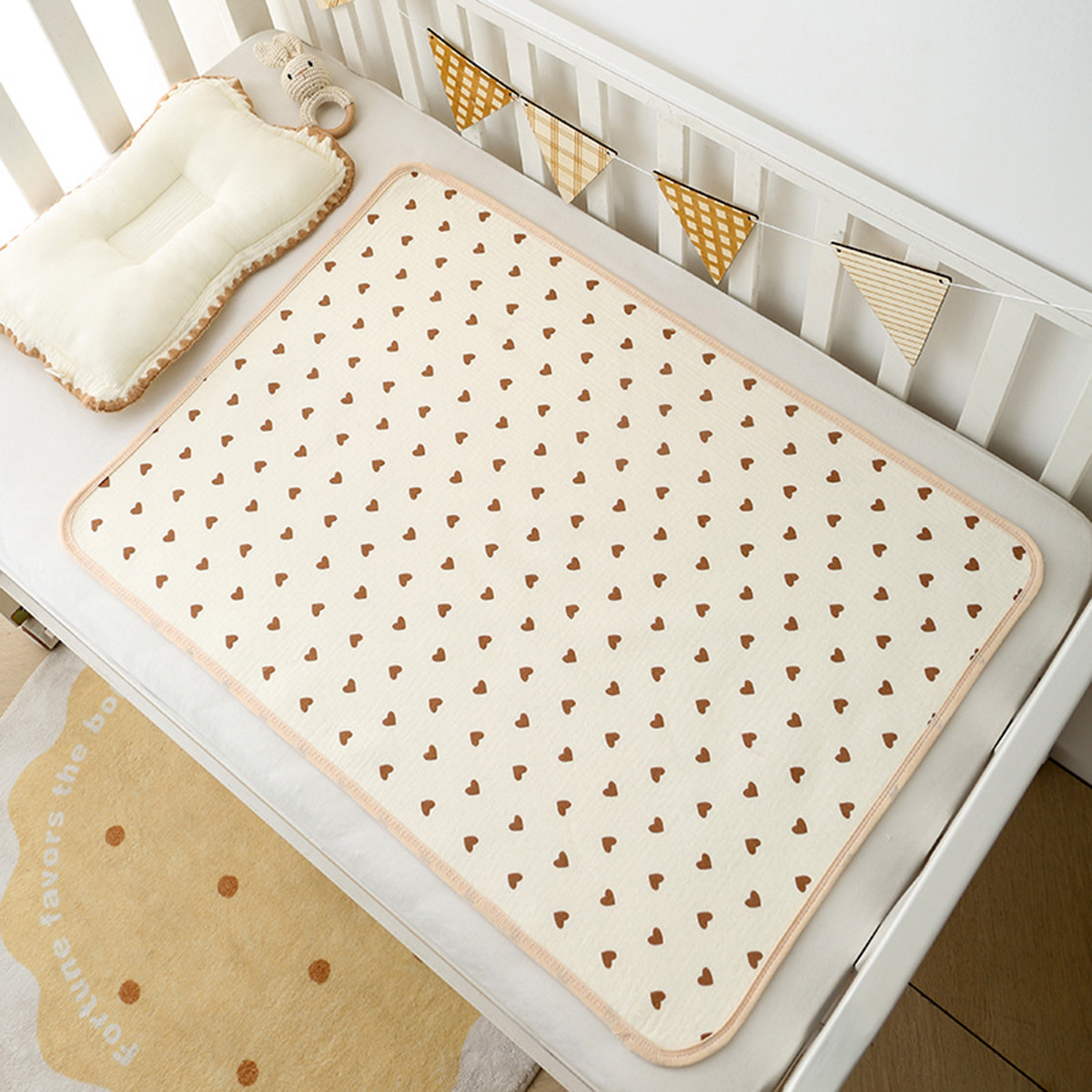 Cross-border baby waterproof diaper pad nursing pad washable female menstruation pad menstrual pad breathable leak-proof