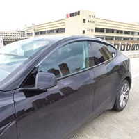 Предназначен для Tesla Model Y дождезащитный экран Окно дождь бровь литье под давлением дождезащитный материал ПК цельная доставка
