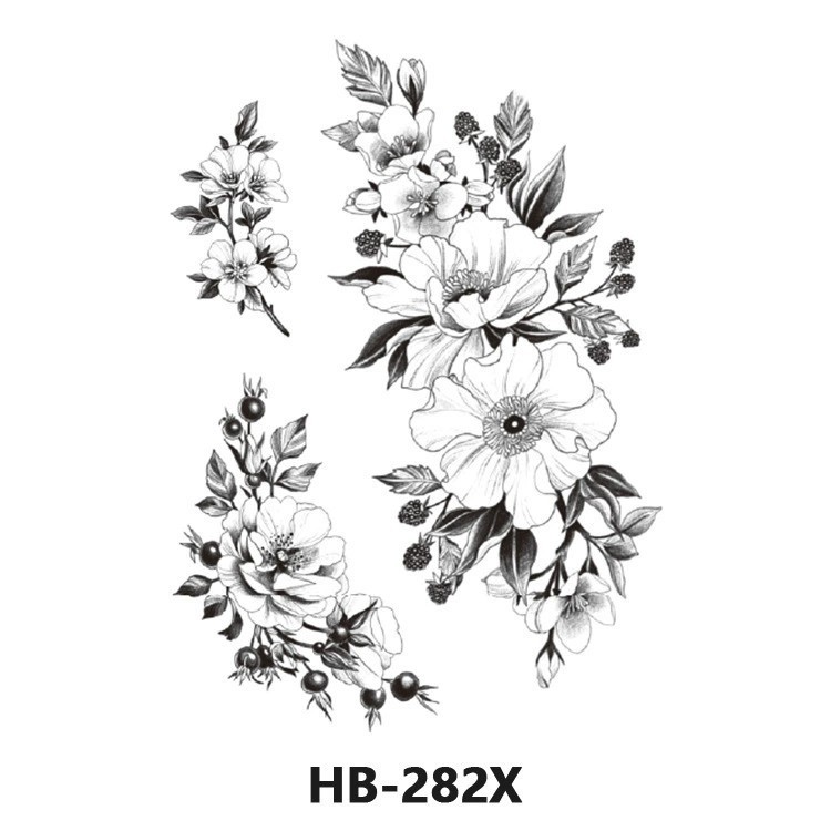 Nuevo color impermeable tatuaje calcomanía brazo medio brazo completo tatuaje pegatina fábrica directa al por mayor entrega tatuaje