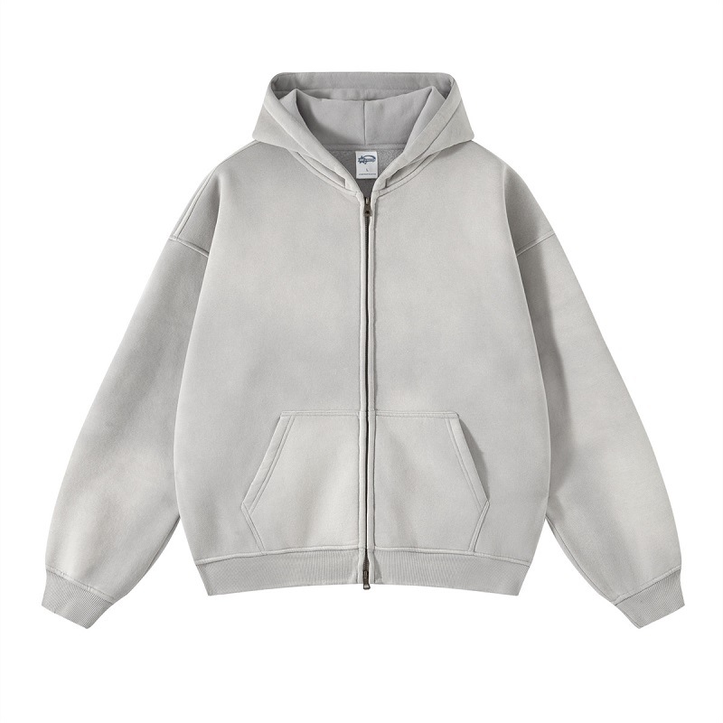 Kanye fleece-forrado de moda marca suéter con capucha traje de dos piezas para hombres American Street heavy GD moda ocio deportes traje