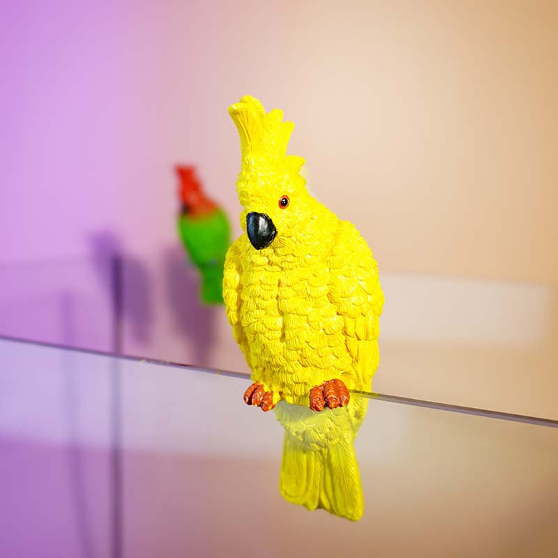 Juego de moda PVC lado del cilindro colgando adornos acuario escritorio creativo lindo animal decorativo artesanía colgante