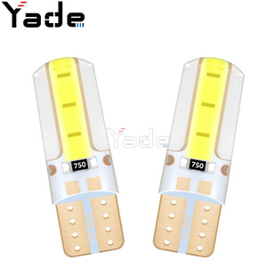 Car LED small light T10 COB crystal silicone W5W width light reading light license plate light motorcycle small light