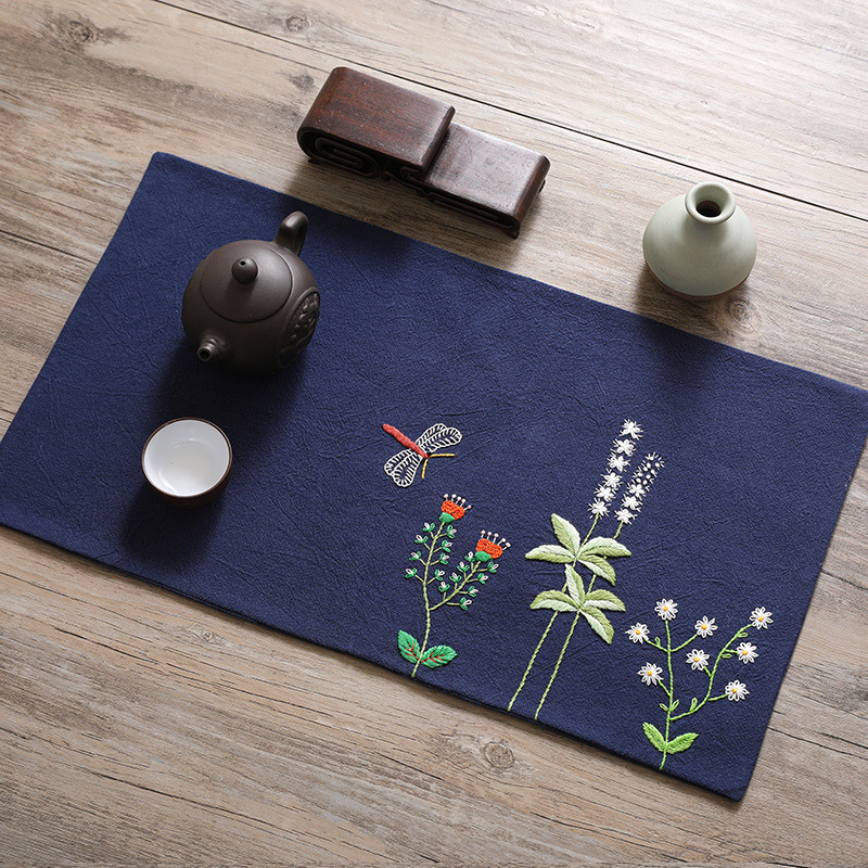 Youyo mi corazón estera de té sin posavasos