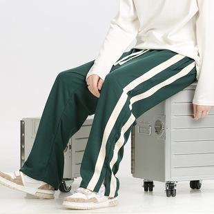 Sweatpants men's casual pants men's youth fashion brand overalls 2023 Spring and Autumn new men's sports factory straight