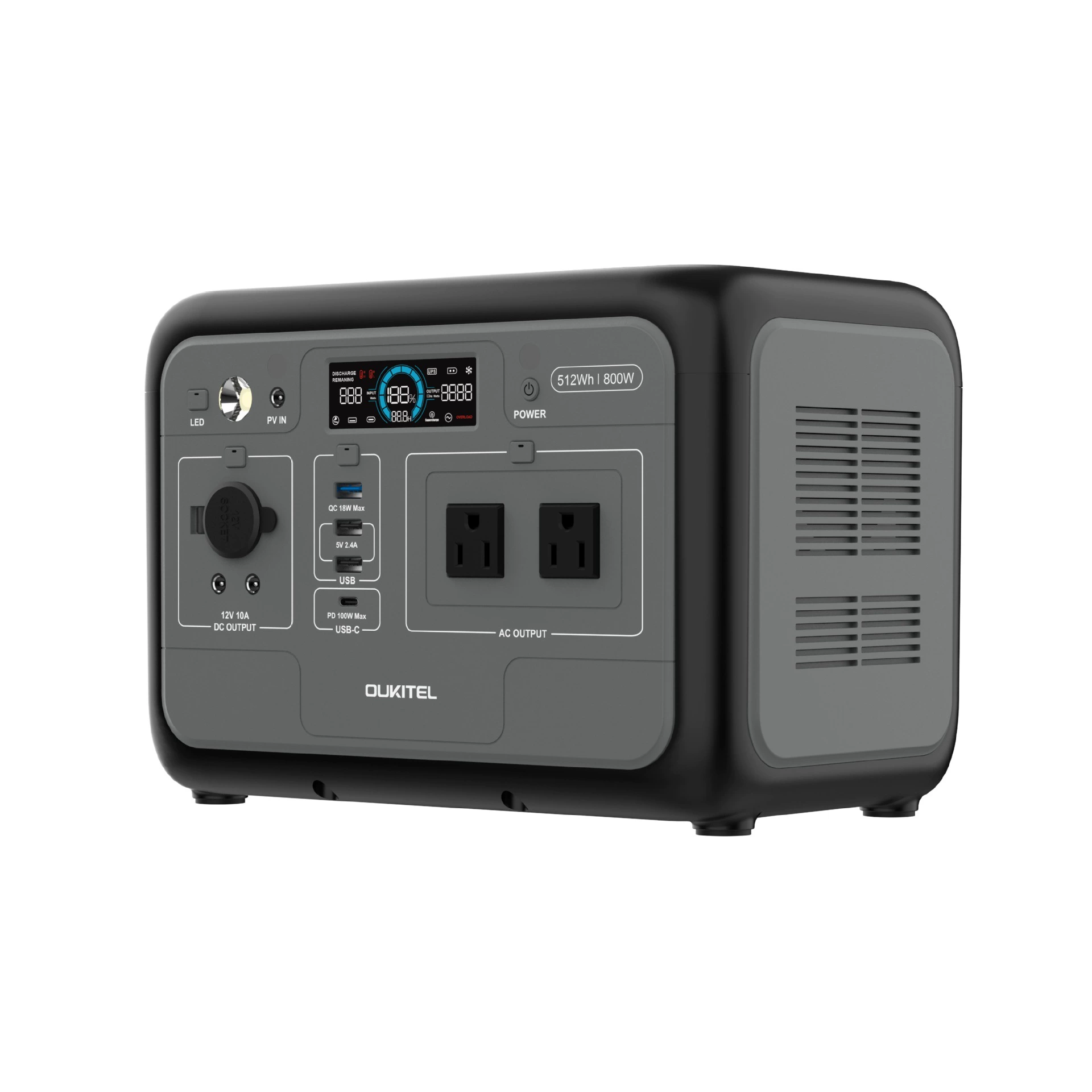 Портативный ручной источник питания для кемпинга на заказ, 800W