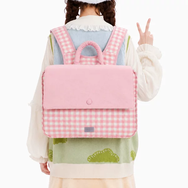 Large-capacity commuter backpack, computer bag, new women's handbag, cute and lightweight backpack, computer bag