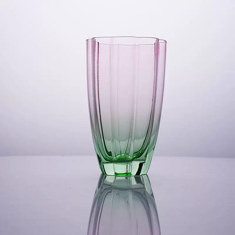 핑크와 그린 워터컵(하이스타일)