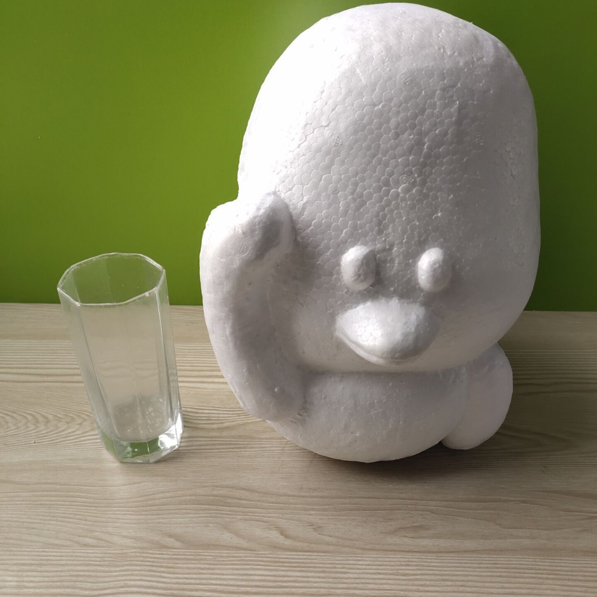 Oso de espuma directo de fábrica blanco DIY material de arreglo floral hecho a mano Día de San Valentín Rosa oso con juguete