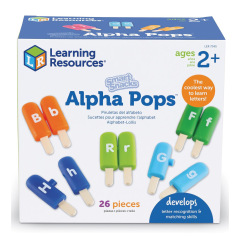 学習リソース スマート、アイスクリームパズル 26 ピース、2 歳以上、幼児用アルファベット、ABC を学ぶ