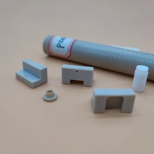 Cnc Lathe Processing Peek Insulator Special-Shaped Parts High-Precision Polyetheretherketone Plastic Parts Customized According to Drawings