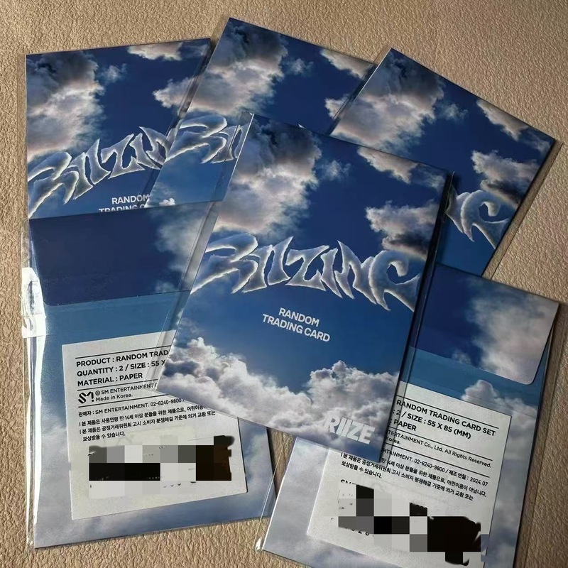 riize拉椅子迷你1快闪随机卡一包2张卡明星周边同款自制|undefined