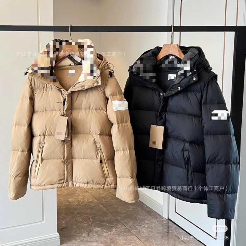 跨境外贸B家巴情侣宝羽绒棉服 双袖可拆卸背心三合一男女同款外套|undefined