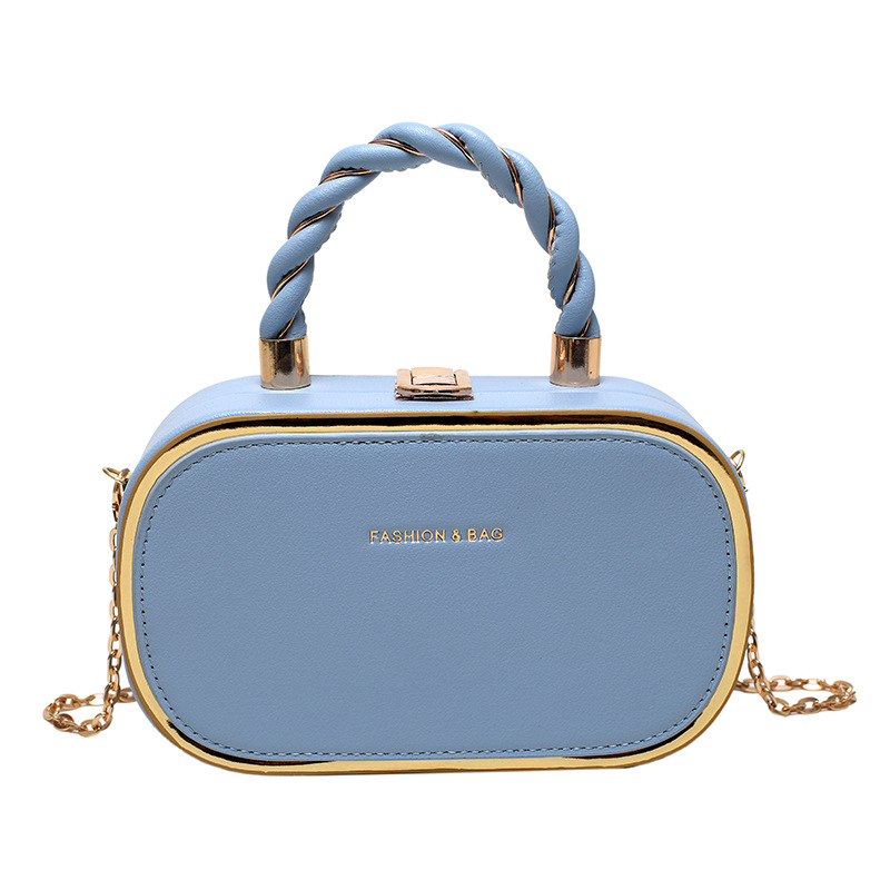 Kleine schoudertas voor dames modieuze handtas met ketting_voghion.com