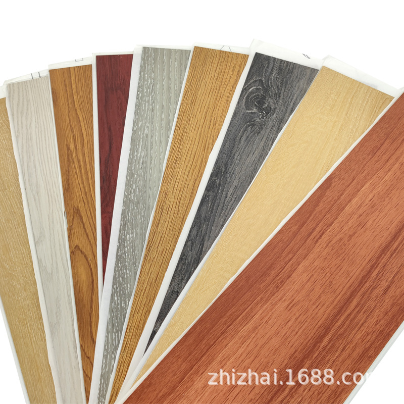 厂家直销SPC石晶锁扣地板酒店商铺工程快装仿木纹石塑翻新8mm石英