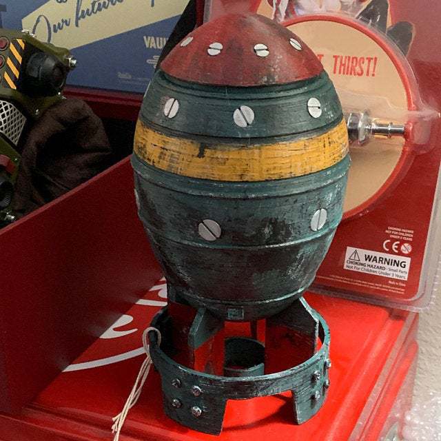 Cross-border Hot-selling Missile Resin Ornaments Home Furnishing Desktop Ornaments Creative Design Garden Ornaments