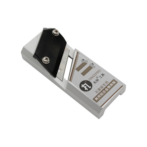 Chamfering plane aluminum alloy plastic gypsum board polyester fiber sound-absorbing board 45 degree cutting knife decoration bevel angle plane