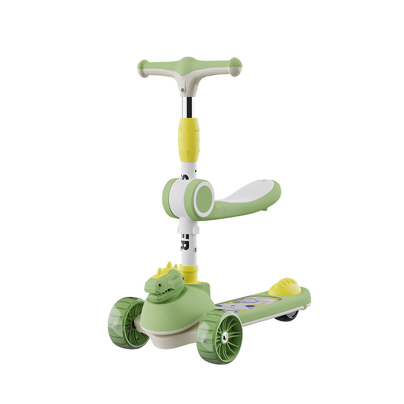 Nuevo scooter infantil para niños de 3 a 6 años de edad, niños y niñas, coche de juguete para bebés plegable, scooter para bebés