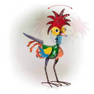 Metal Rooster Statue  �ж����¿�@���u����[�������b[��