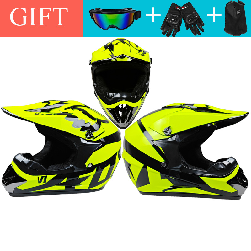 Cross-Border Foreign Trade Off-Road Helmets, Beach Bike Helmets, Youth Mountain Bike Downhill Helmets, Go-Kart Helmets, Electric Bike Helmets