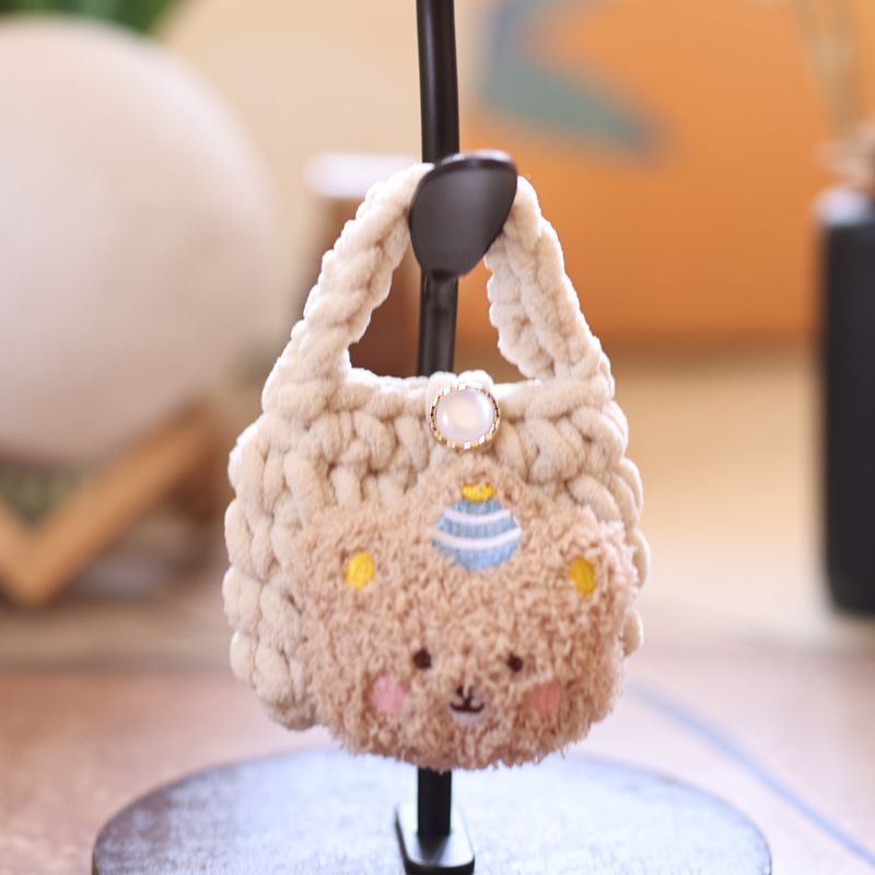 インターネット有名人かわいい動物漫画小銭入れペンダントぬいぐるみ人形ヘッドフォンバッグペンダント人形人形|undefined