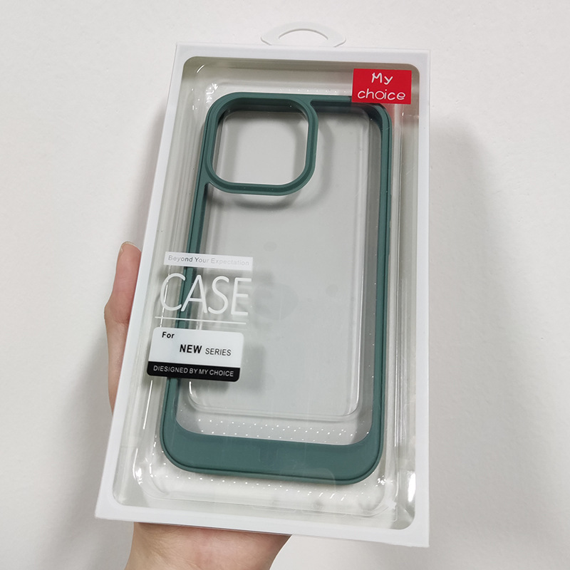 For Apple 14 mobile phone case high-grade XS packaging transparent box iphone13 packaging box universal plastic packaging box