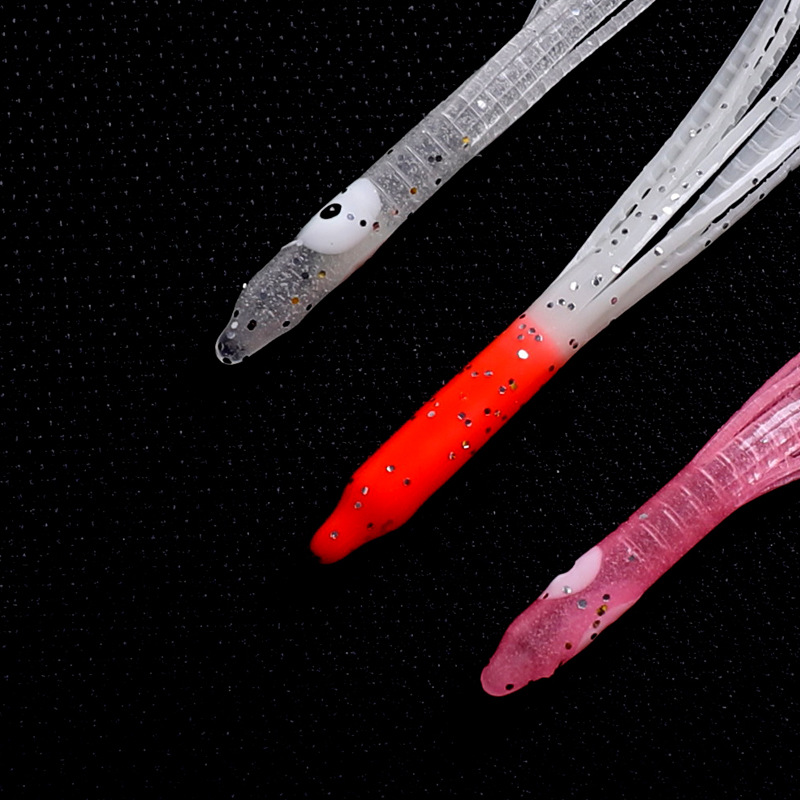 Liansenduo cebo de sello luminoso artificial cebo de calamar cebo biónico Luya cebo de Pesca de Mar cebo suave cebo falso cebo de pesca cebo