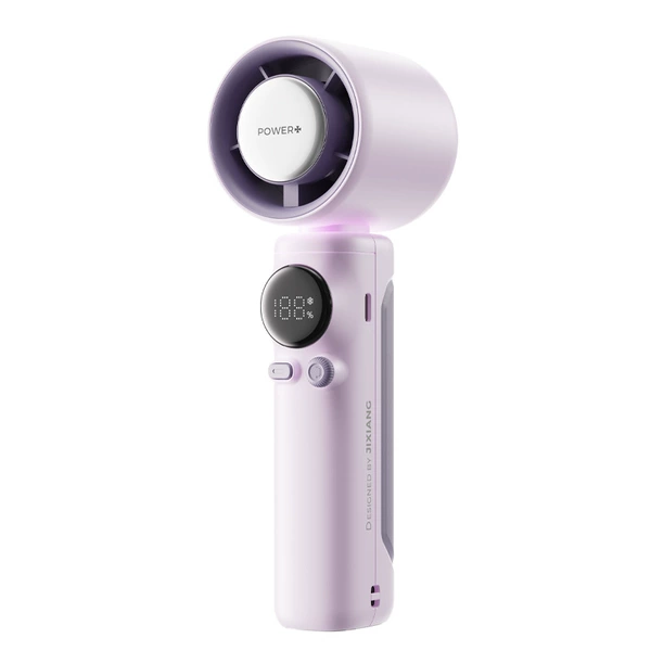 Handheld high speed fuchsia air fan