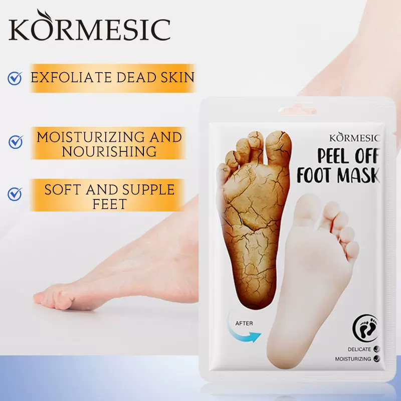 KORMESIC深层补水剥离足膜foot mask足膜护理跨境外贸厂家批发