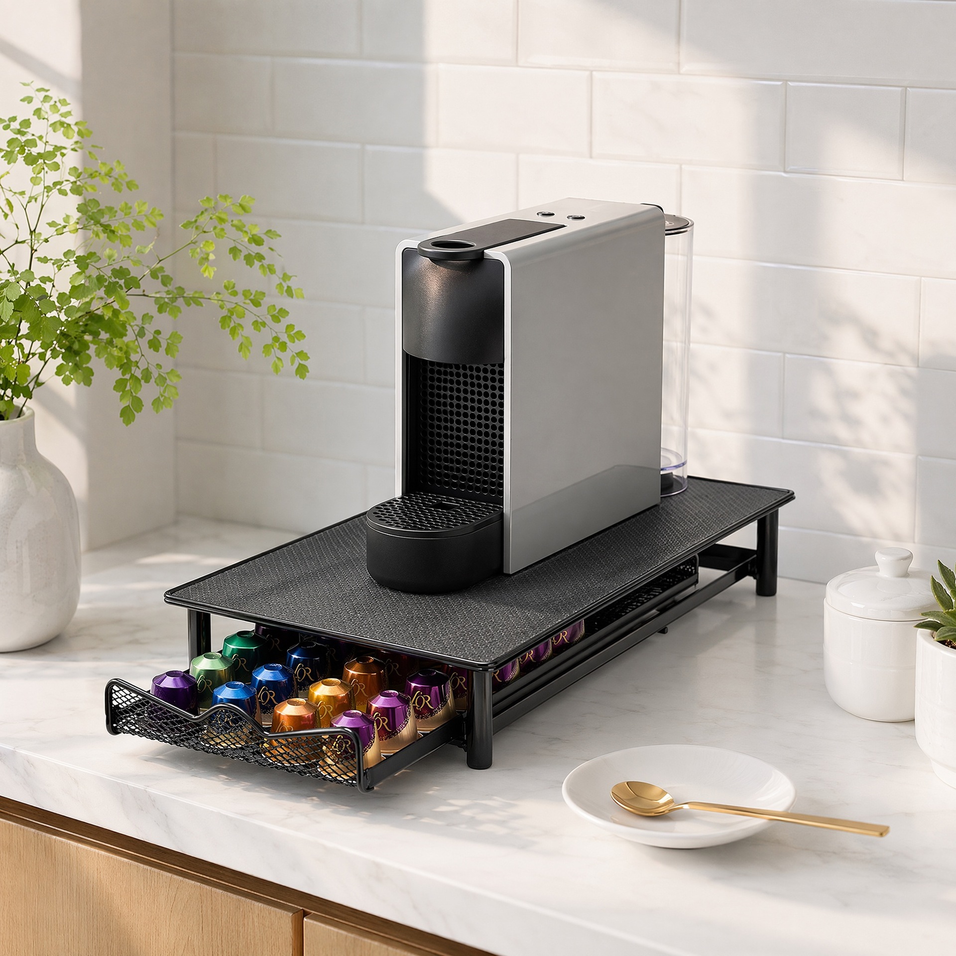 Organizador de cápsulas Nespresso (40 unidades) – diseño compacto para cocina image 5